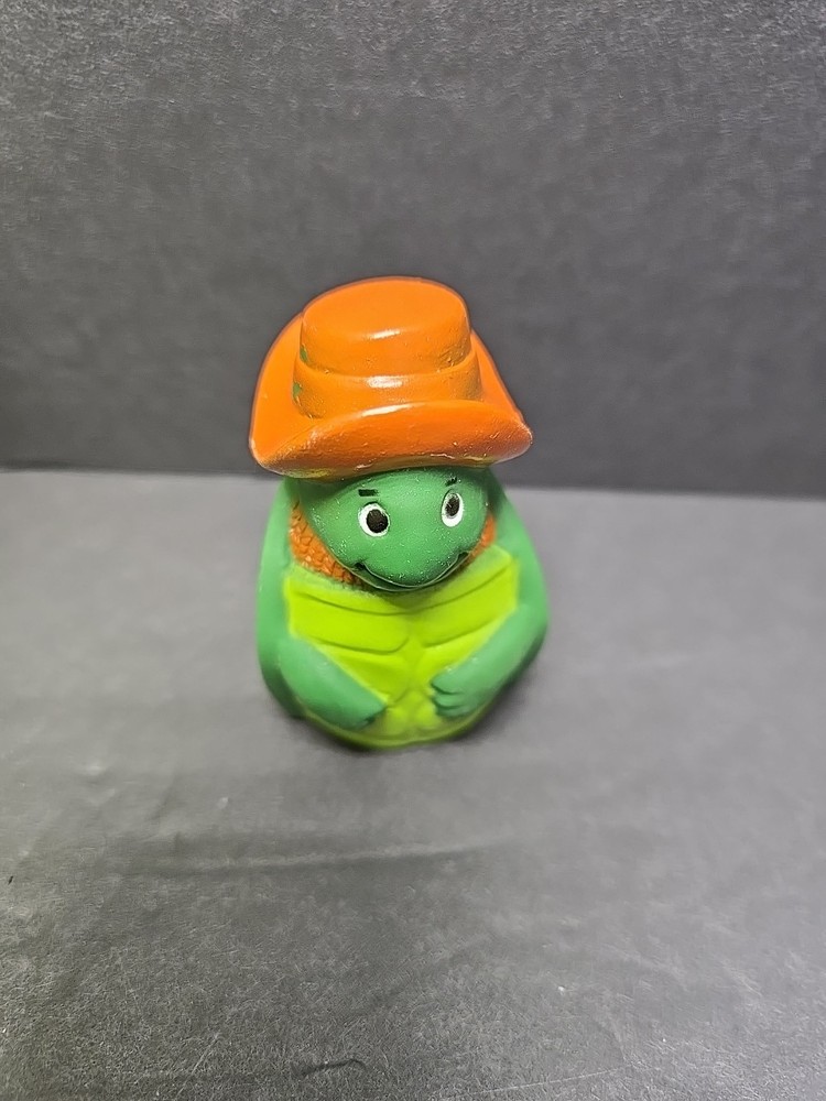 PAAS Plough Turtle Finger Puppet 1981 Vintage From Easter Dye Kit