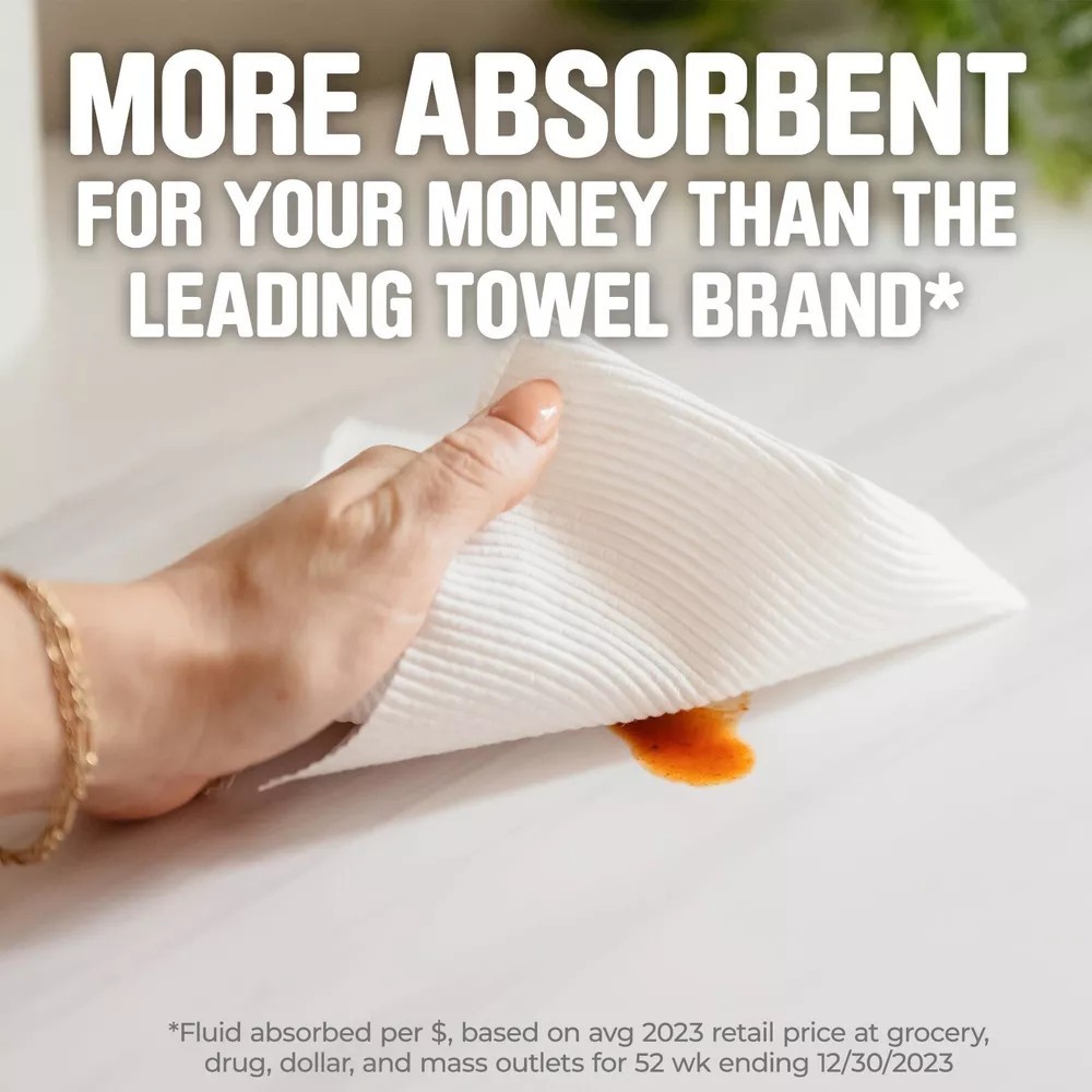 NEW Scott Paper Towels Bulk 24 Regular Rolls 12 Double Rolls White