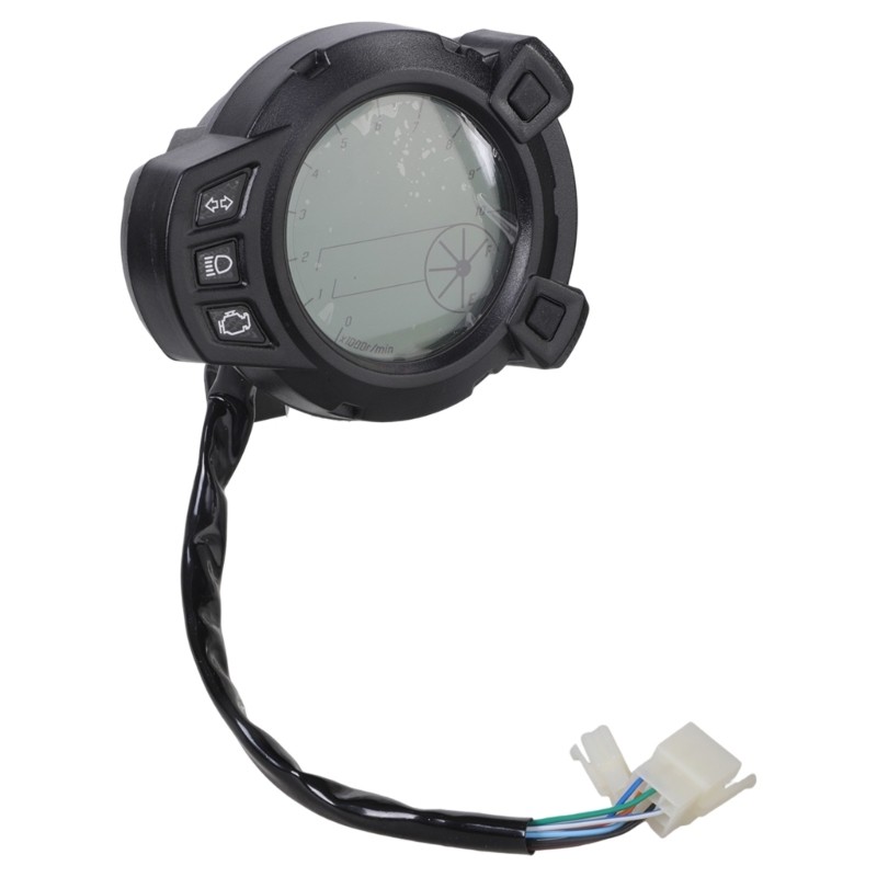 Waterproof Motorcycle LCD Odometer with Adjustable Brightness Display for BWS125
