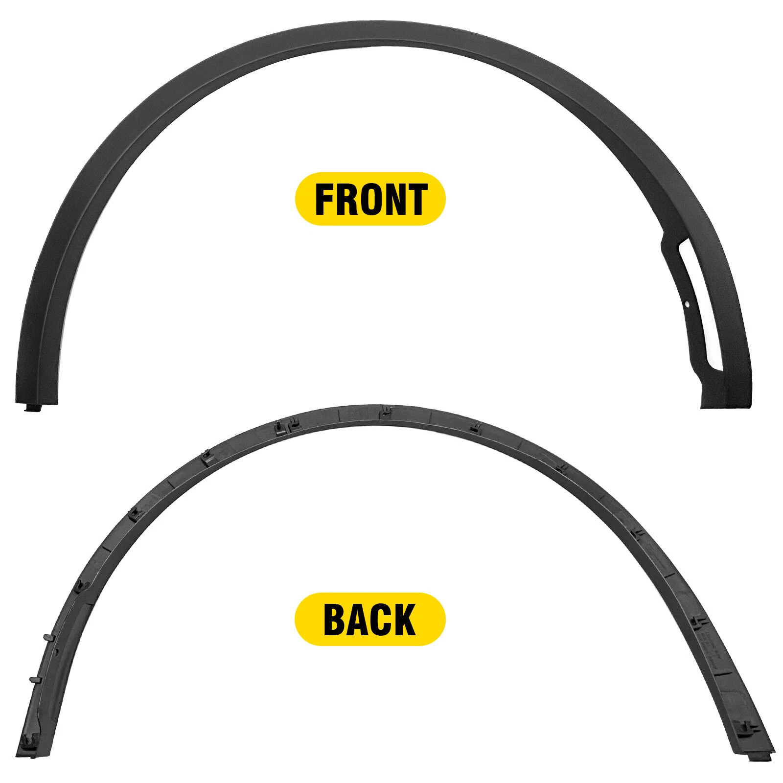 For Tesla Model Y 2020-2024 Front Fender Flare Wheel Arch Molding Right Side