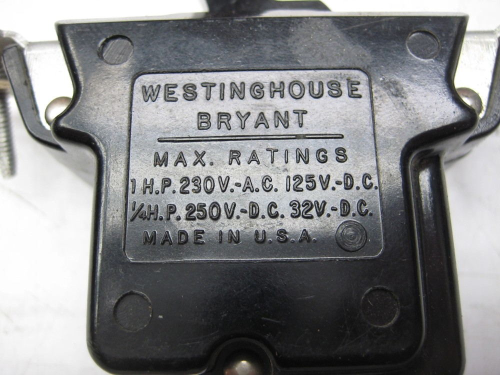 WESTINGHOUSE 1HP 230V TOGGLE SWITCH UNMP