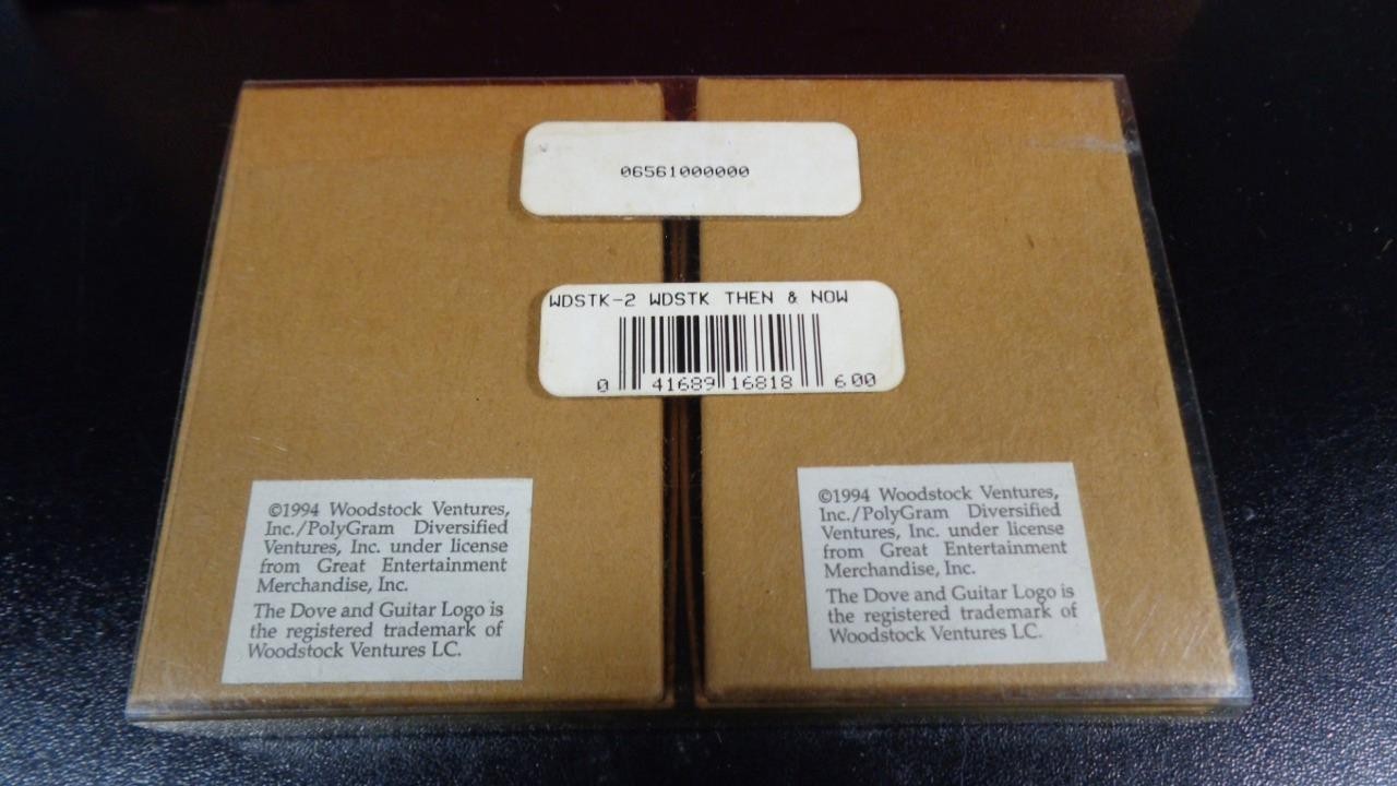 2 WOODSTOCK 94 UNFIRED MINT IN BOX ZIPPO FULL SIZE LIGHTERS 2 & 3 DAYS 302/1000