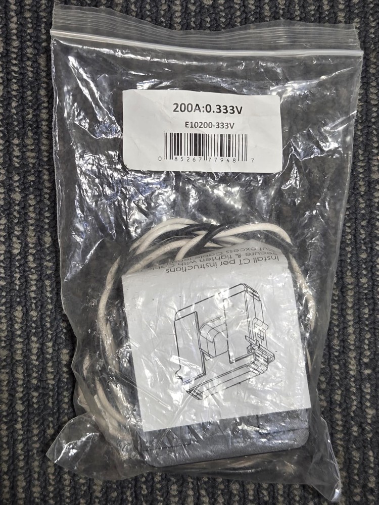 200A 0.333V Split Core Current Transformer CT Sensor E10200-333V