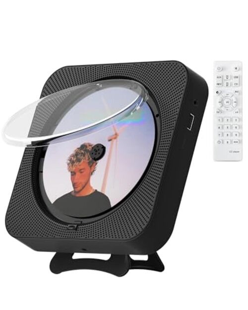 CD Player Portable Bluetooth Desktop CD Player for Home, Mini Cute CD Players