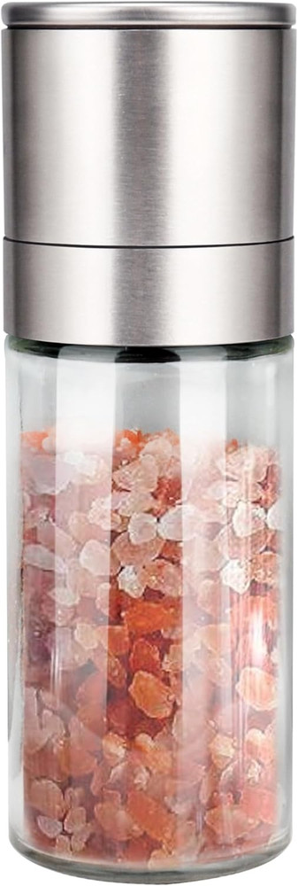 Gulex® Salt Grinder Pepper Mill, Salt Grinder Refillable, Adjustable Coarseness