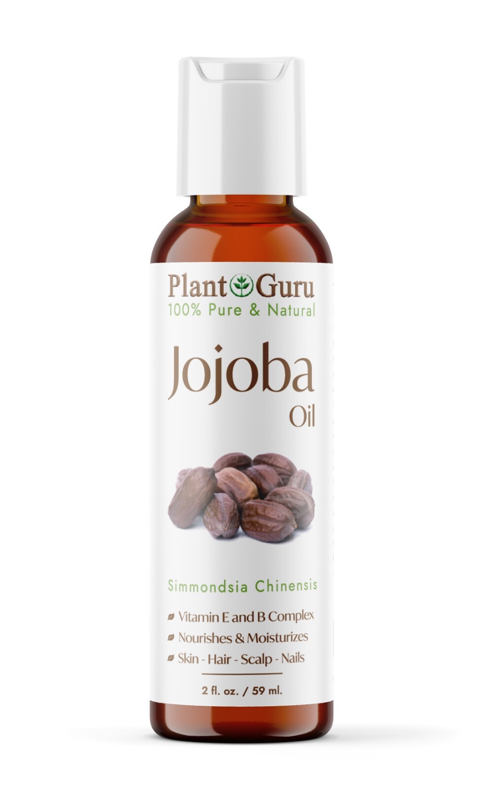 Golden Jojoba Oil Cold Pressed 100% Pure Natural For Skin Face Hair Massage