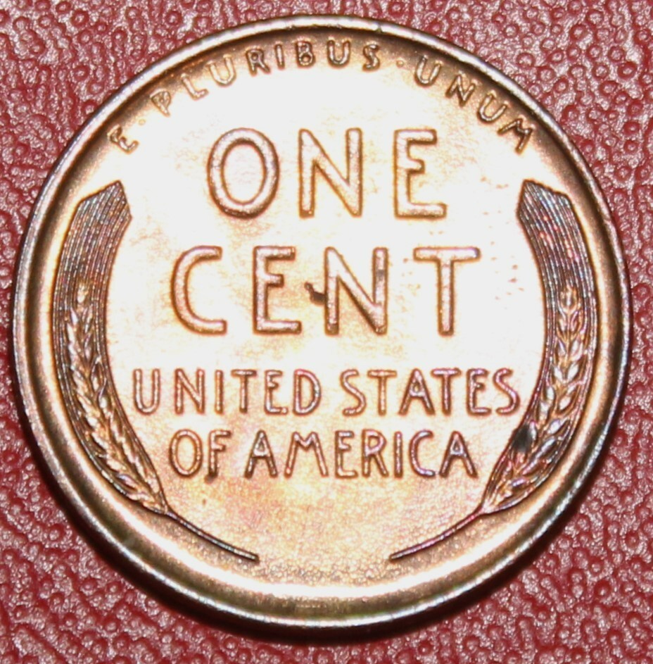 1937 1C RD Lincoln Cent UNC 2210