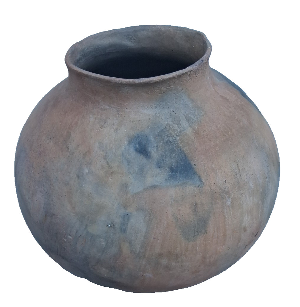 HOHOKAM-PRESCOTT PATAYAN INTACT PLAYAS RED RAMOS BLACK 10in POT 1200-1450 AD