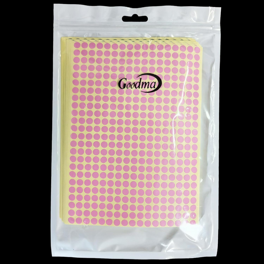 Sticky Color Coding Labels Removable Small Circle Dot Stickers for Classroom Org