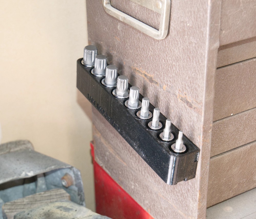 Magnetic Socket Organizer for Triple Square Sockets – Magnetic Socket Holder