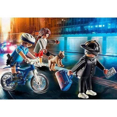 Playmobil 70573 Police Bicycle with Thief