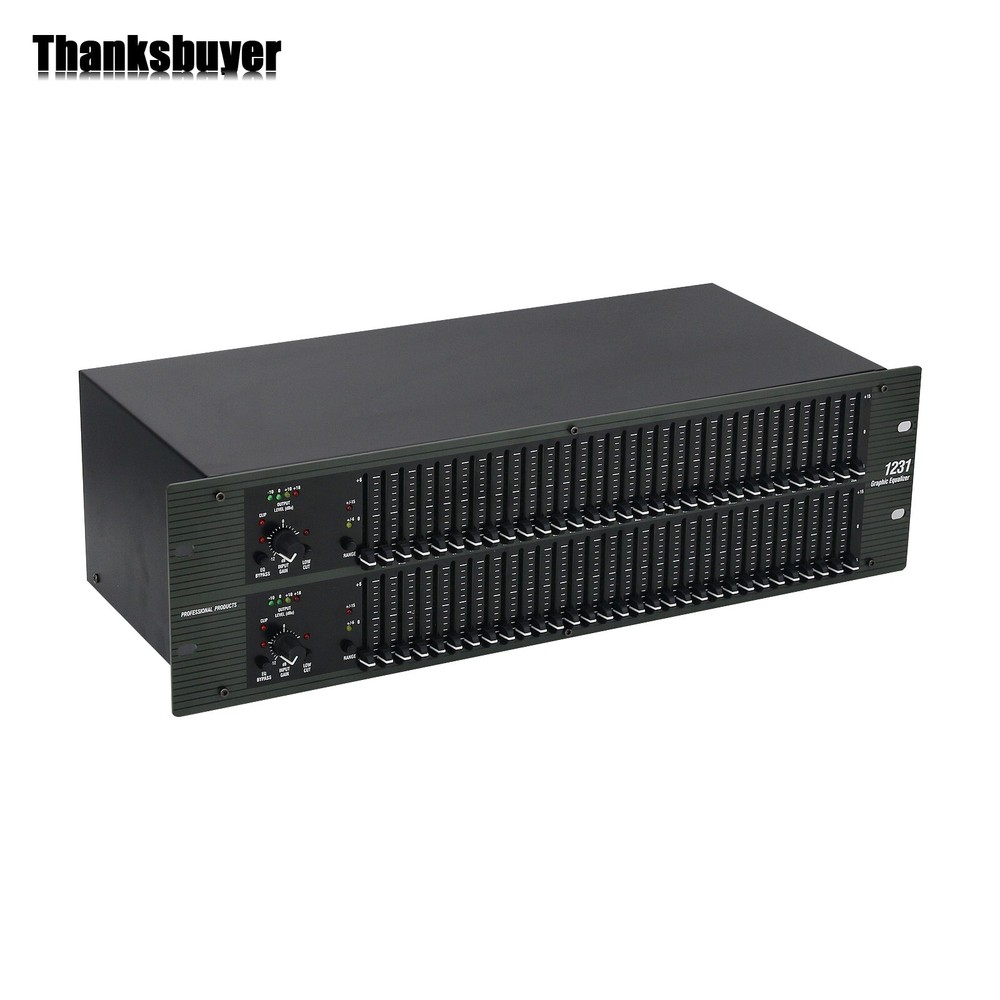 DBX 1231 Professional Audio Equalizer Dual 31-Band IC Chip Control Solid Core
