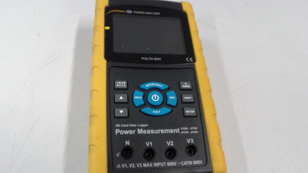 PCE Instruments PCE-PA8000-Power Analyzer