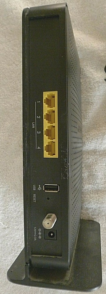 Netgear Wireless Cable Data Gateway 3.0 Modem Router CG4500BD +Power Adapter
