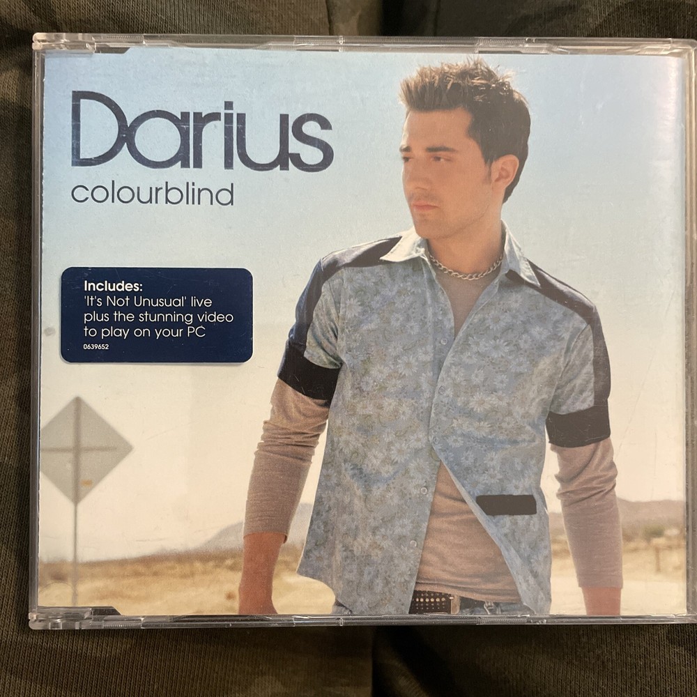 Colour Blind [UK comm CD 1] by Darius (2006)