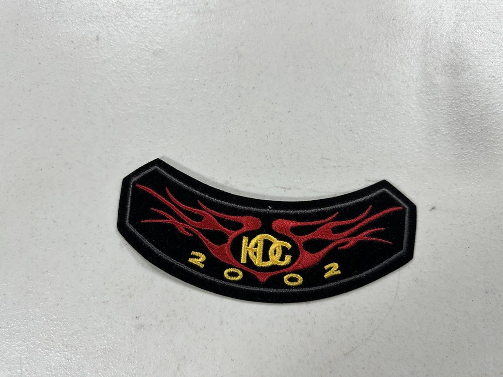 2002 HOG Membership Rocker Patch HARLEY DAVIDSON OWNERS GROUP