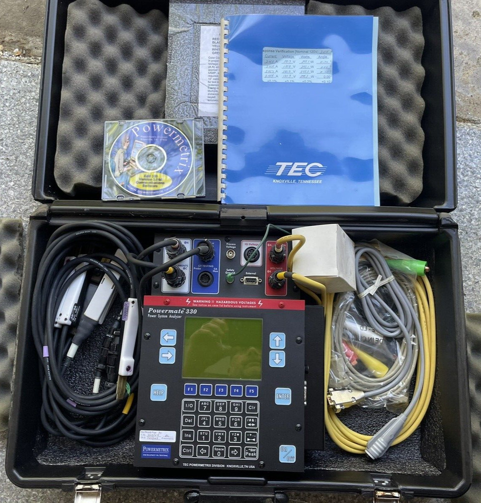 PowerMetrix PowerMate 330 Power System Analyzer - D