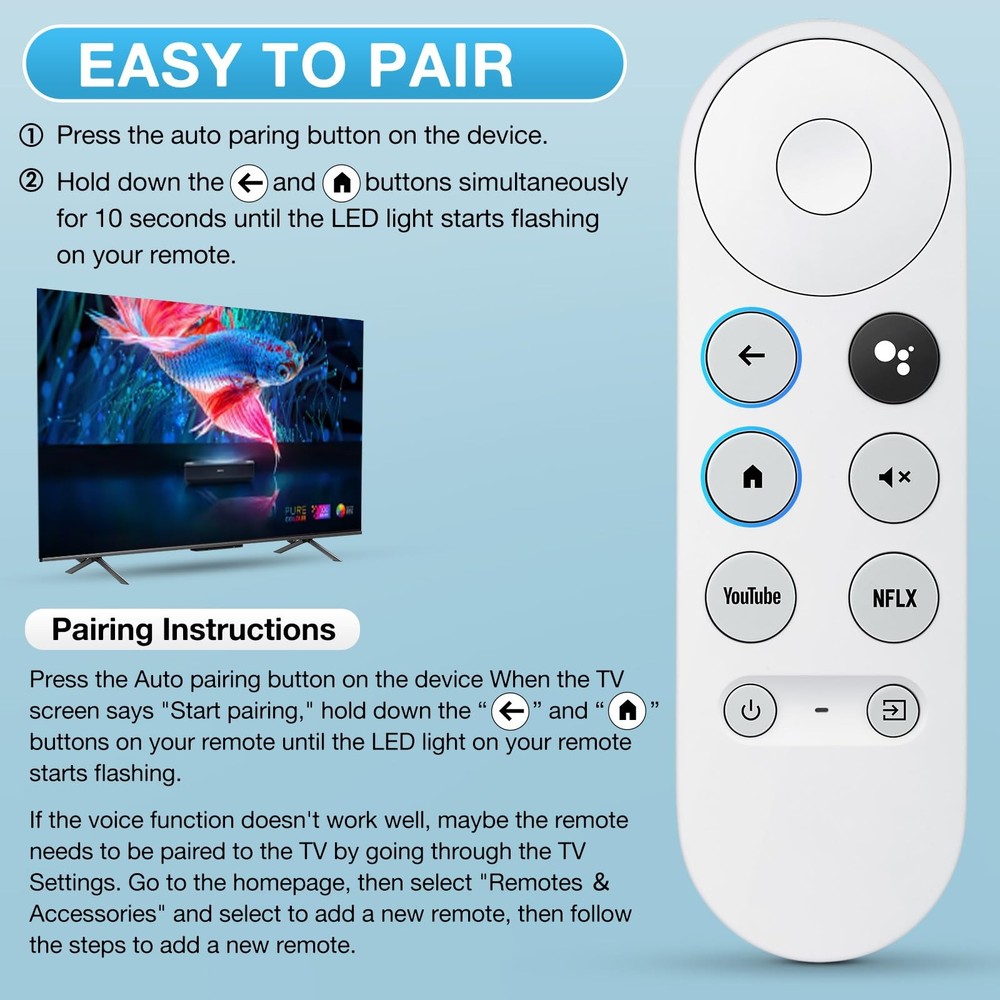 Replacement for Google-Chromecast-Remote, google, Google Chromecast
