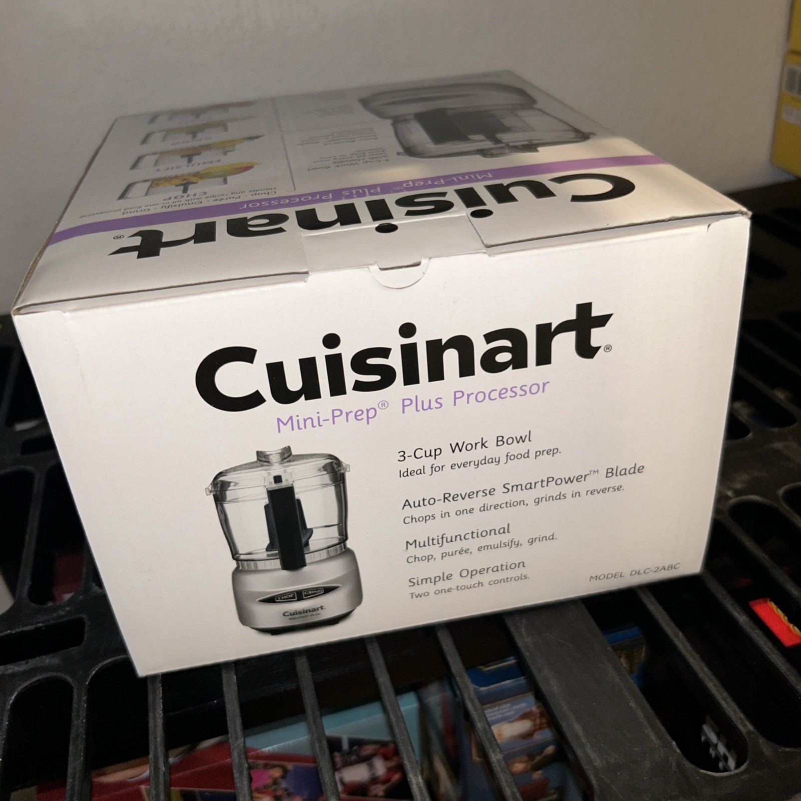 🔥NEW Cuisinart Mini-Prep Plus DLC-2ABC 3-Cup Food Processor Auto-Reverse