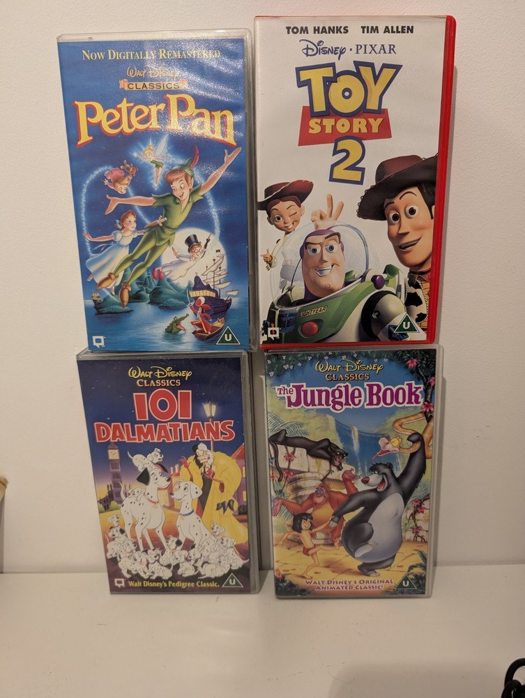 Classic Disney VHS Bundle