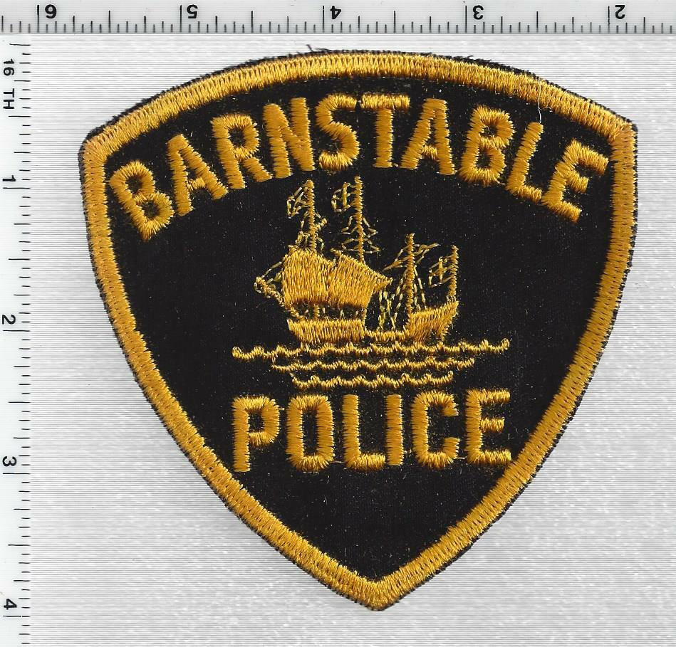 Barnstable Police (Massachusetts) 1st Issue Uniform Take-Off Shoulder Patch