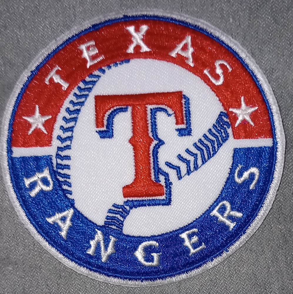 TEXAS RANGERS IRON ON PATCH