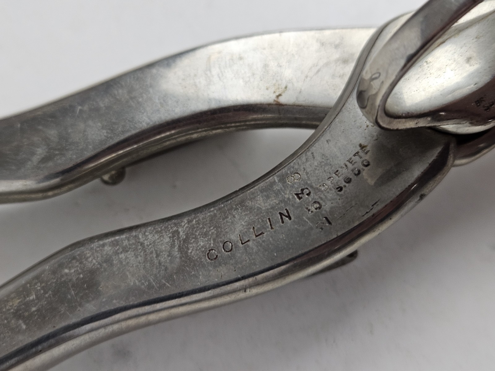 Antique 1800s US Civil War Surgeon Doctors Birthing Forceps Maison Collin France