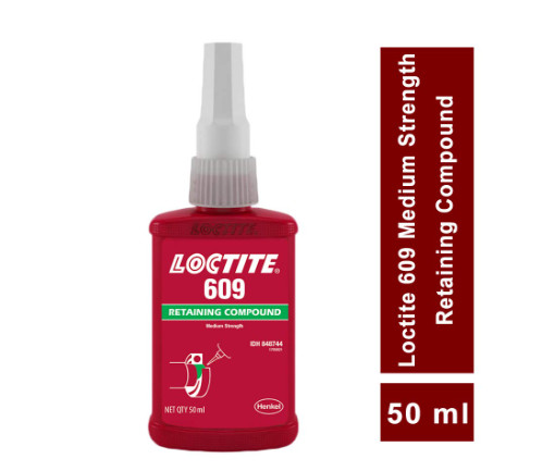 Loctite 609 X Retaining Compound 50ml – High Strength, General Purpose, Green