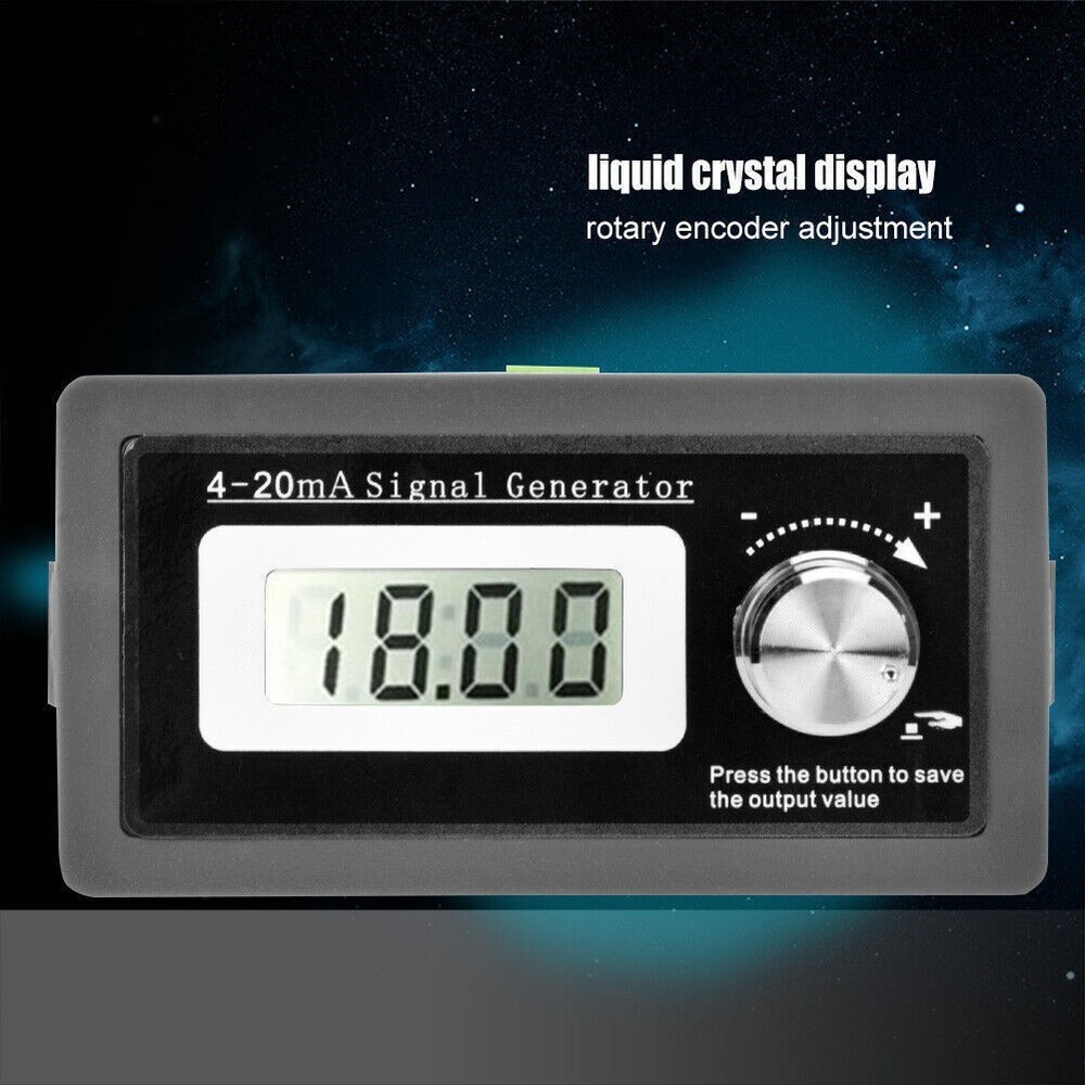 High Accuracy 4-20mA Current Loop Signal Generator Two wire Transducer Test