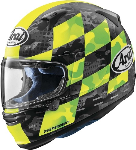 Arai Helmets 0101-17553 Regent-X Patch Helmets Md Yellow