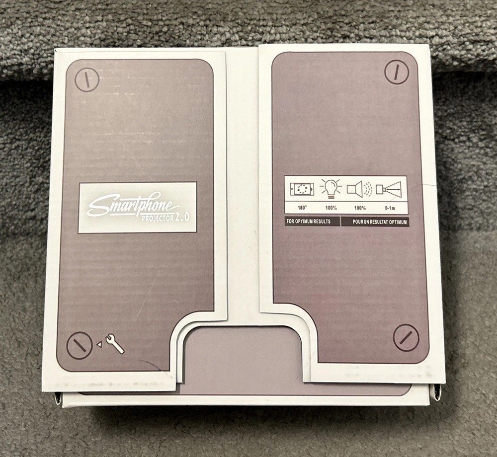 Smartphone Projector 2.0 CINEMA IN A BOX