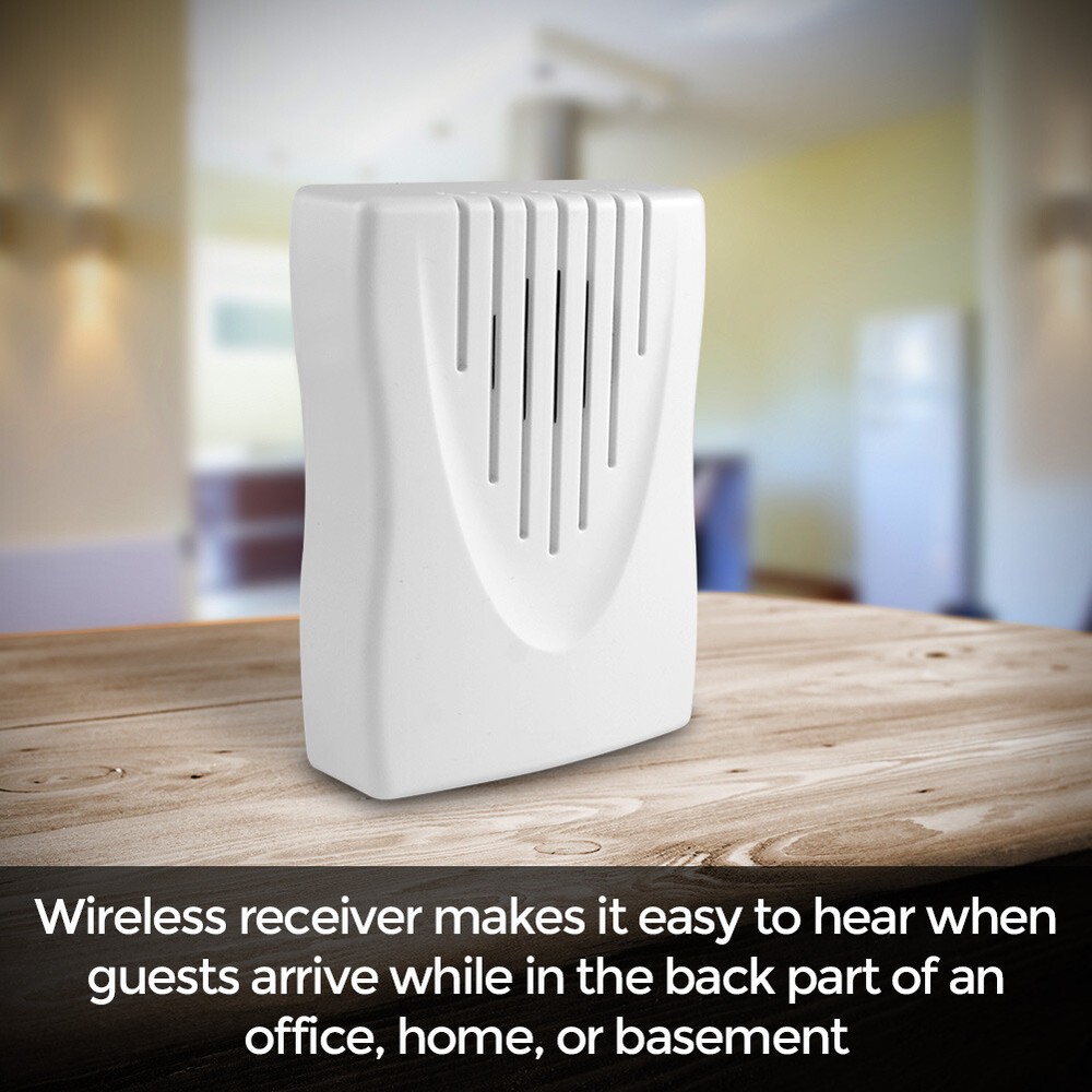 Knock Knock Wireless Door Chime with Vibration Smart Sensor