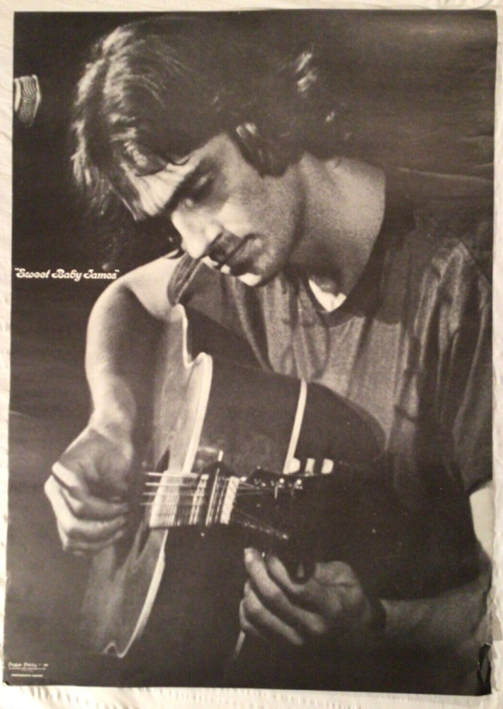 Sweet Baby James Taylor 1971 Poster Matte Prints Norristown Pennsylvania