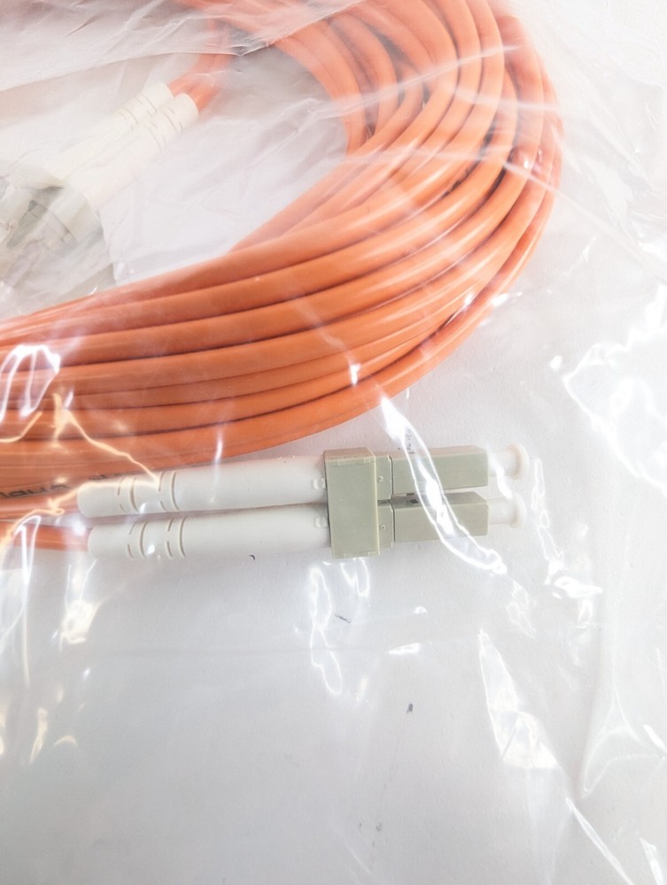 LC to LC Fiber Patch Cable 7m OM2 Duplex Multimode Orange