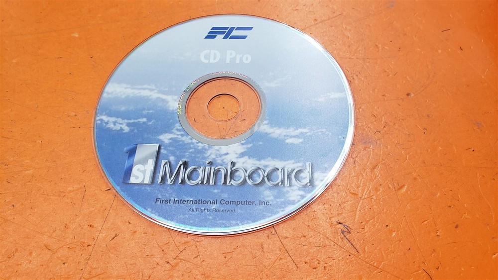 ⭐️⭐️⭐️⭐️⭐️ 1st Mainboard First International Computer CD Pro