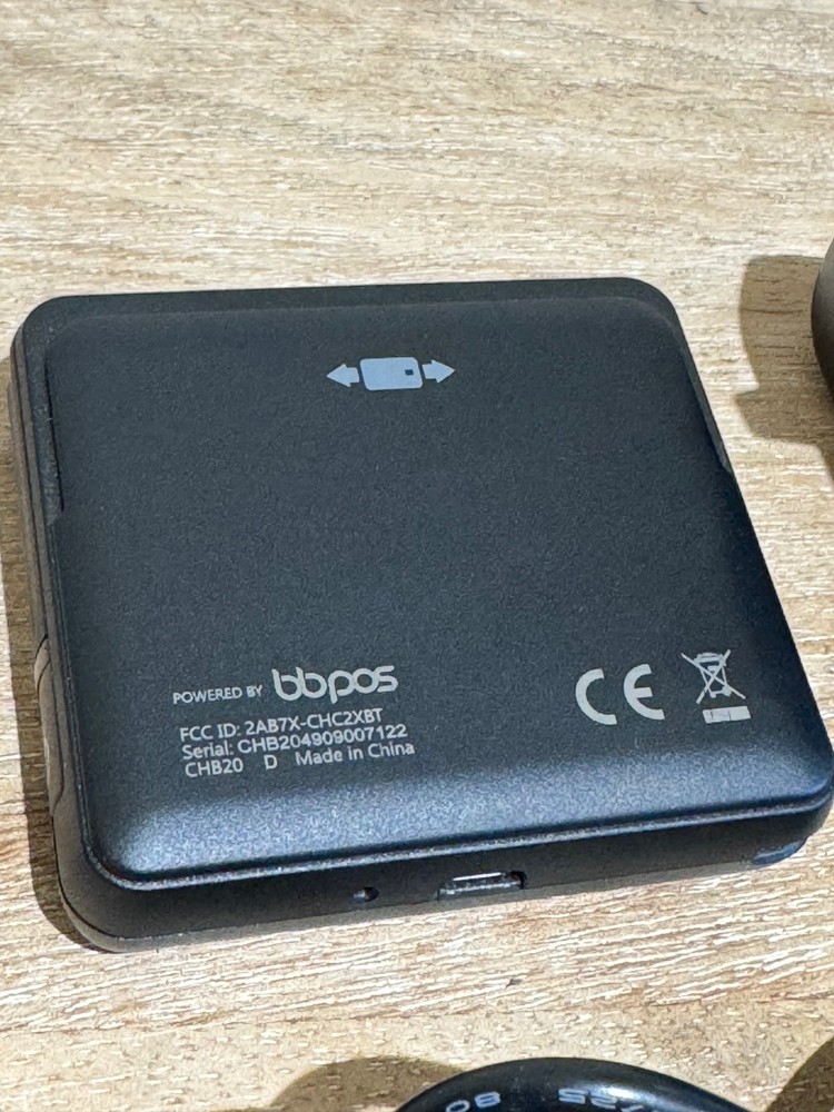 BBPOS CHB20 USB NFC Contactless POS Card Reader + Dock
