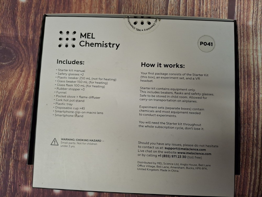 MEL Chemistry Science Starter Science Structure Composition Atomic Molecular Kit