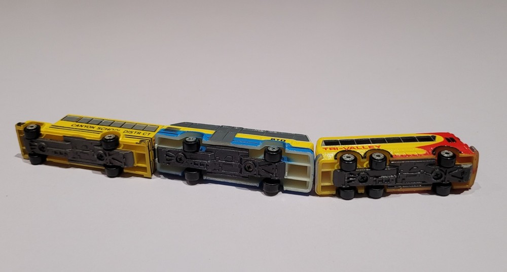 Micromachines 1990 Public Transportation #8 Complete Set