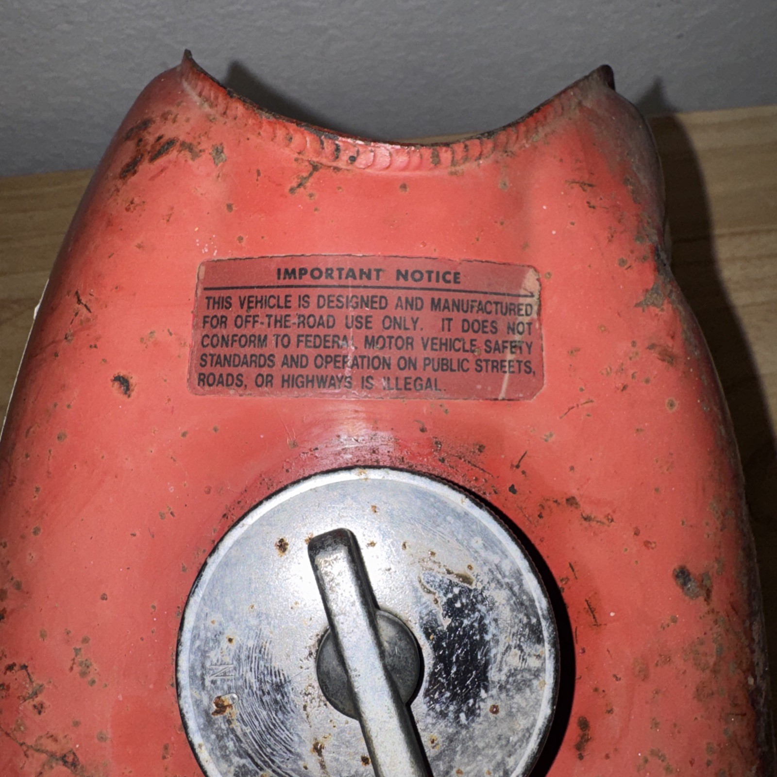 Honda ATC70 Gas Fuel Tank OEM ATC 70 Cap Included Needs Repair