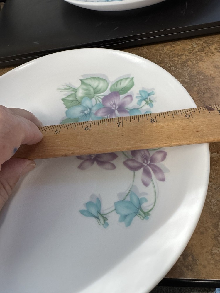 Melmac Raylon Lilac 4 Pc Set