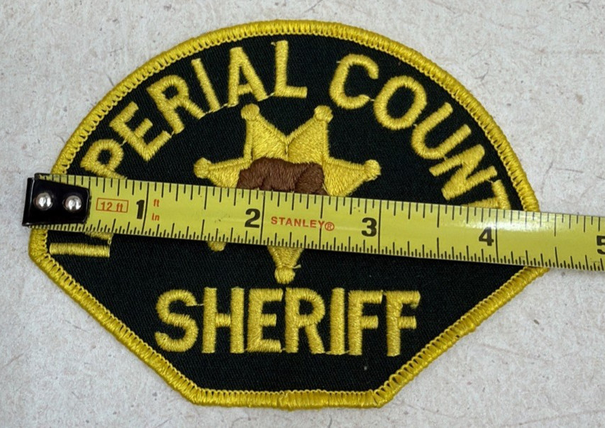 Imperial County CA Sheriff Patch