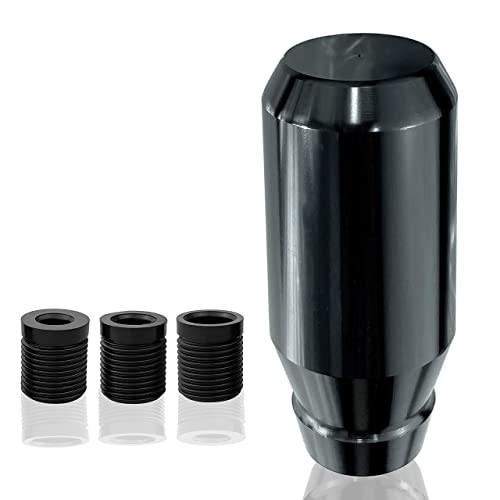 Stick Shift Knob for Buttonless Automatic and Speed Manual Black 3.15"-Black