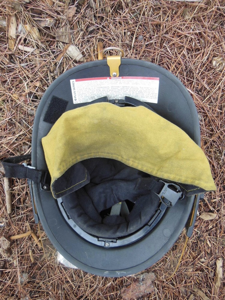 FIRE FIGHTER HELMET for ENGINEER with Faceshield & Neck Protector & Chin Strap