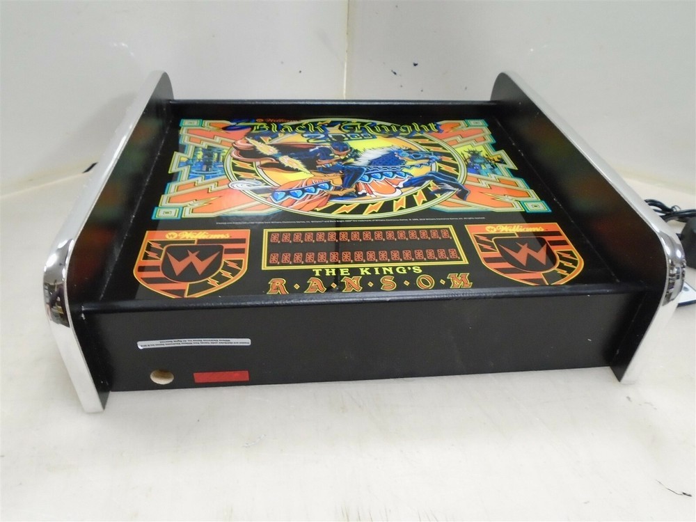 Williams Black Knight 2000 Pinball Head LED Display light box
