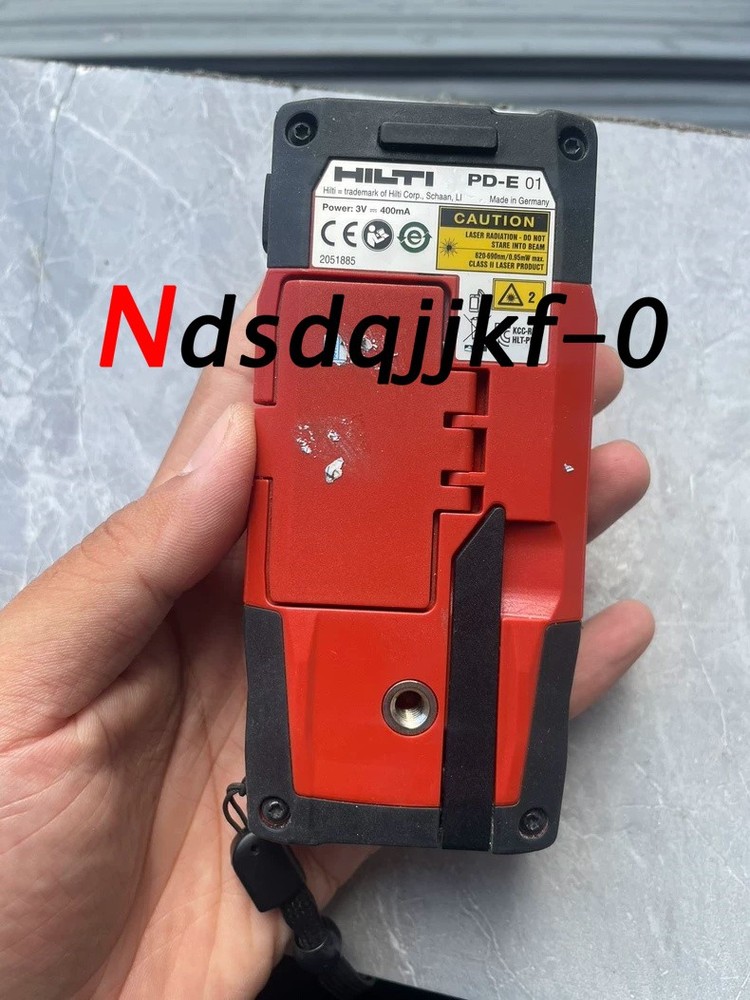 1PCS USED Hilti - PD-E Laser range meter PD-E 100%Good function Free Shipping
