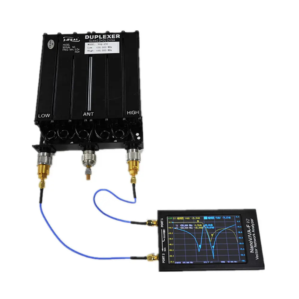 Network Analyzer Digital Nano VNA Tester USB LogicAntenna Analyzer Standing Wave