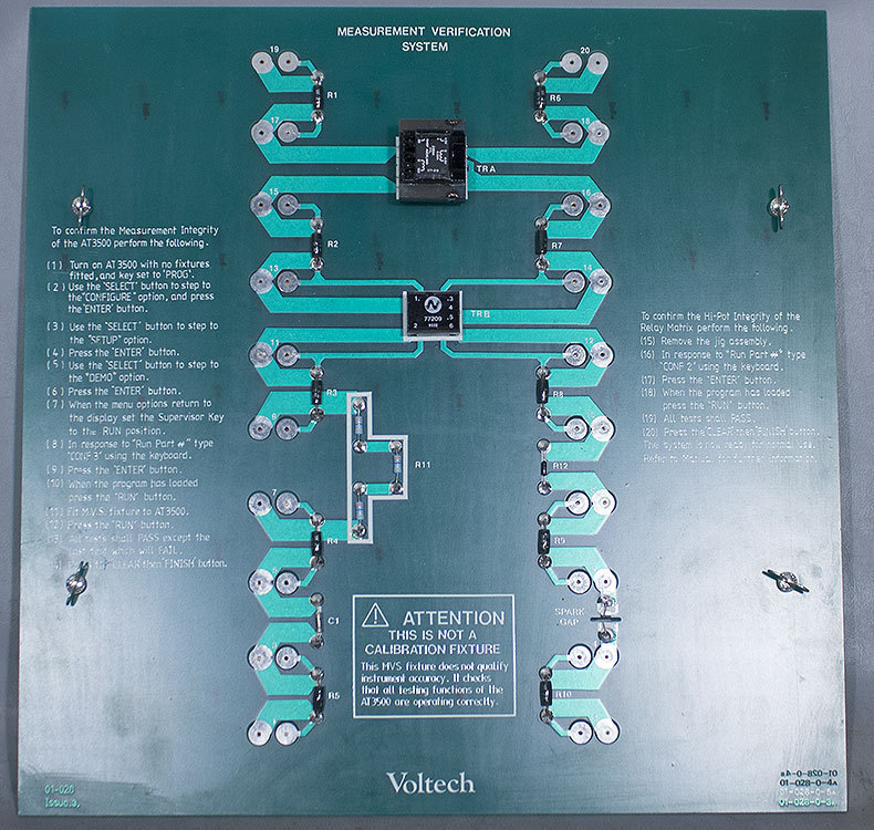 Voltech AT3500 Transtest Automatic Transformer Tester/Test Set