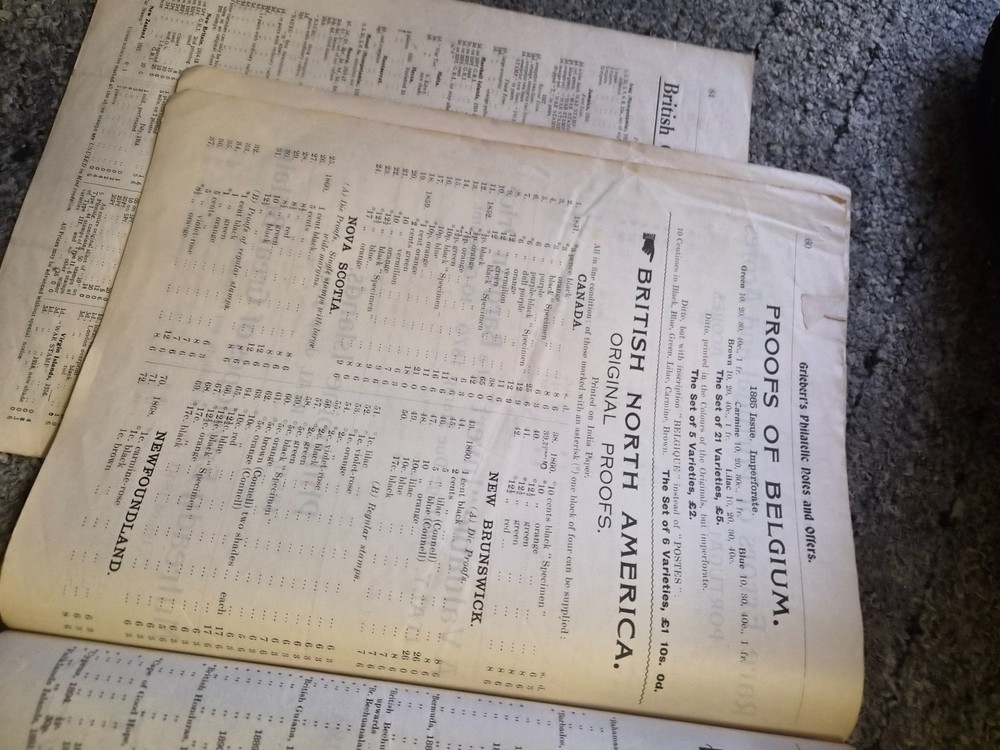 2 stamp publications.Hugo Griebert: Philatelic notes & offers . Sept & May 1919