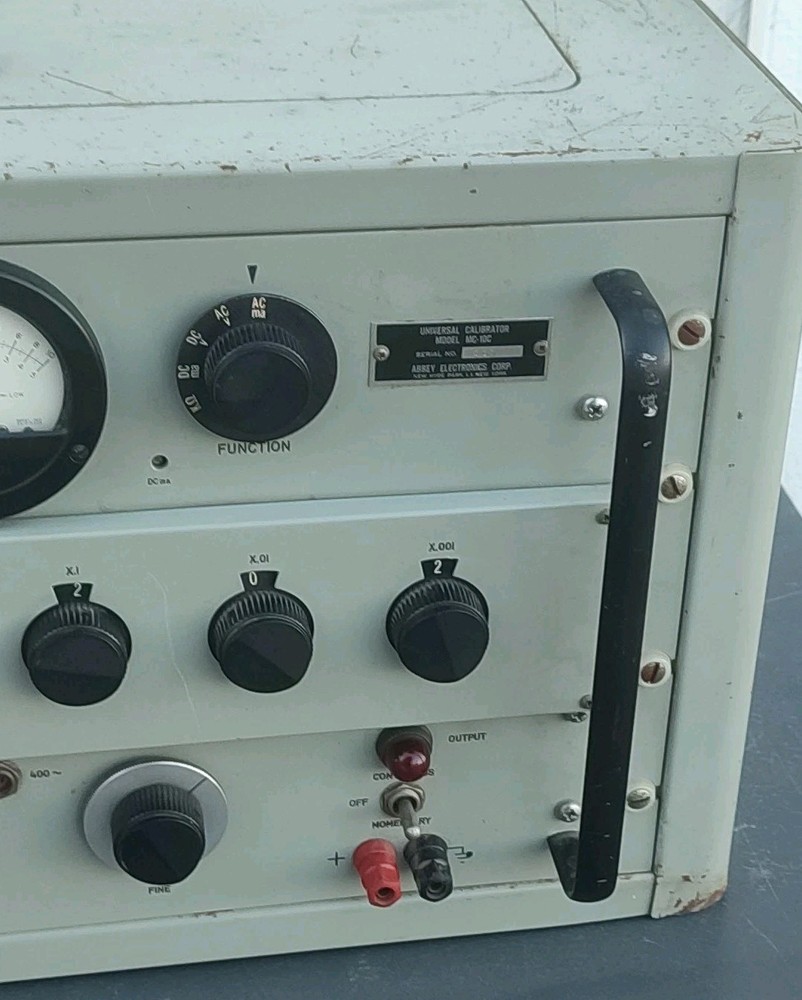 universal calibrator mc-10c abbey electronics