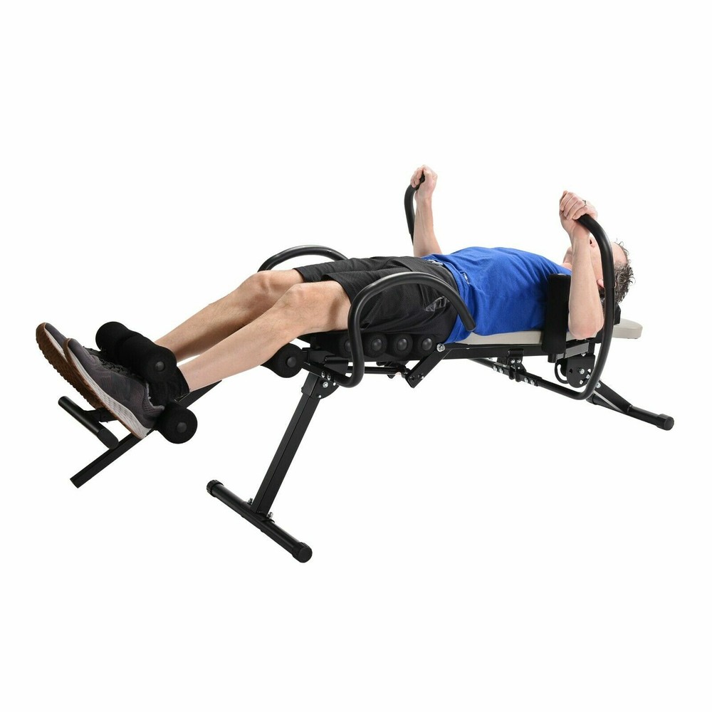 Stamina ACTIVE AGING EasyDecompress PRO - back lumbar traction stretch bench NEW
